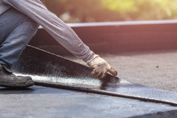 Professional Wet Basement Repair technician working in Riverside, MD